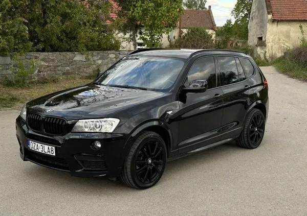 samochody osobowe BMW X3 cena 77980 przebieg: 274000, rok produkcji 2012 z Ziębice